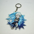 Guangdong-made Anime customized printed acrylic charms keychain