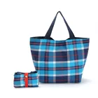 Wholesale Fashion Unisex Women Men Reusable Shopping Bag Grocery Star Dot Striped Handbags