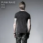 T-356 PUNK RAVE Summer 3D Printing Devil O-Neck Short Sleeve Men T-shirt