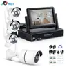 4 channel wireless nvr kit with 4ch 7 inch lcd nvr