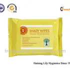 high quality OEM Disposable sunscreen skincare wet wipes/tissues
