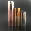 15ml 30ml 50ml rose gold U shape lotion pump airless bottle for cosmetic