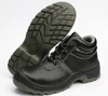 genuine leather men safty boots shoes