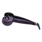 violet temperature control protect hair automatic hair curler professional rotating hair curling iron