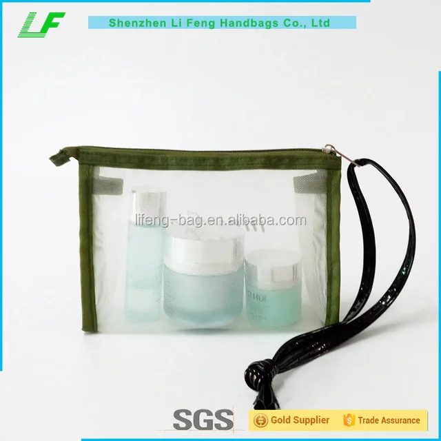 promotion plastic gifts packaging bag pvc mesh bag