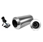 New design high air pressure household ventilation exhaust fresh air low noise axial inline duct extractor fan