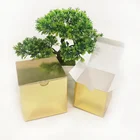 Metallic Foil Tuck Top Gift Boxes High Quality Golden Boxes
