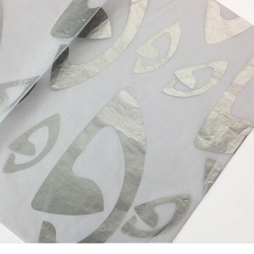 golden and silver color tissue paper for gift wrapping