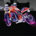 indoor outdoor led advertising player 3d hologram display led fan hologram projection advertising fan equipment