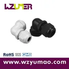 Elbow Cable 90 Degree Elbow Cable Glands WZUMER Factory Direct IP68 Nylon PA66 90 Degree Elbow Cable Glands ROHS