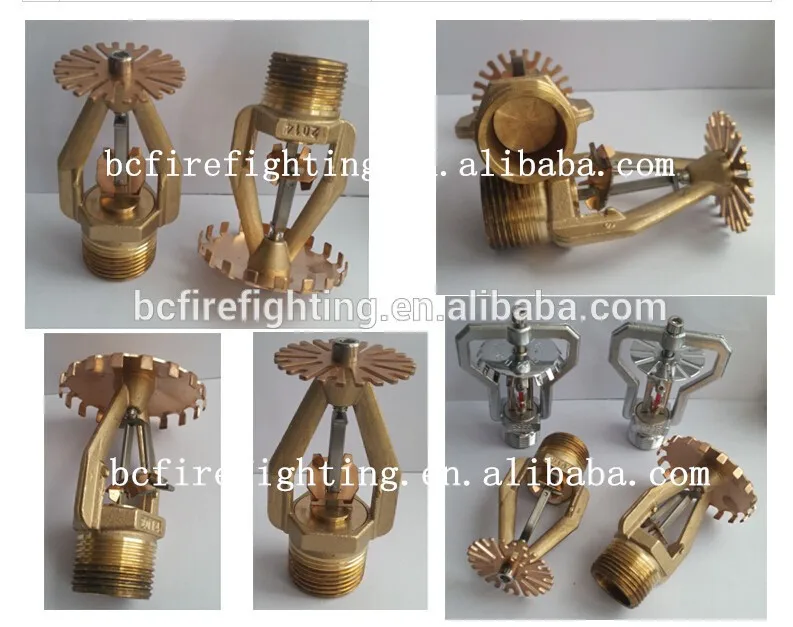 automatic fire fighting sprinkler system of 55g brass fire