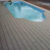 Anti-slip wpc wood plastic swimming pool deck floor