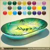 Table top glass vessel basin