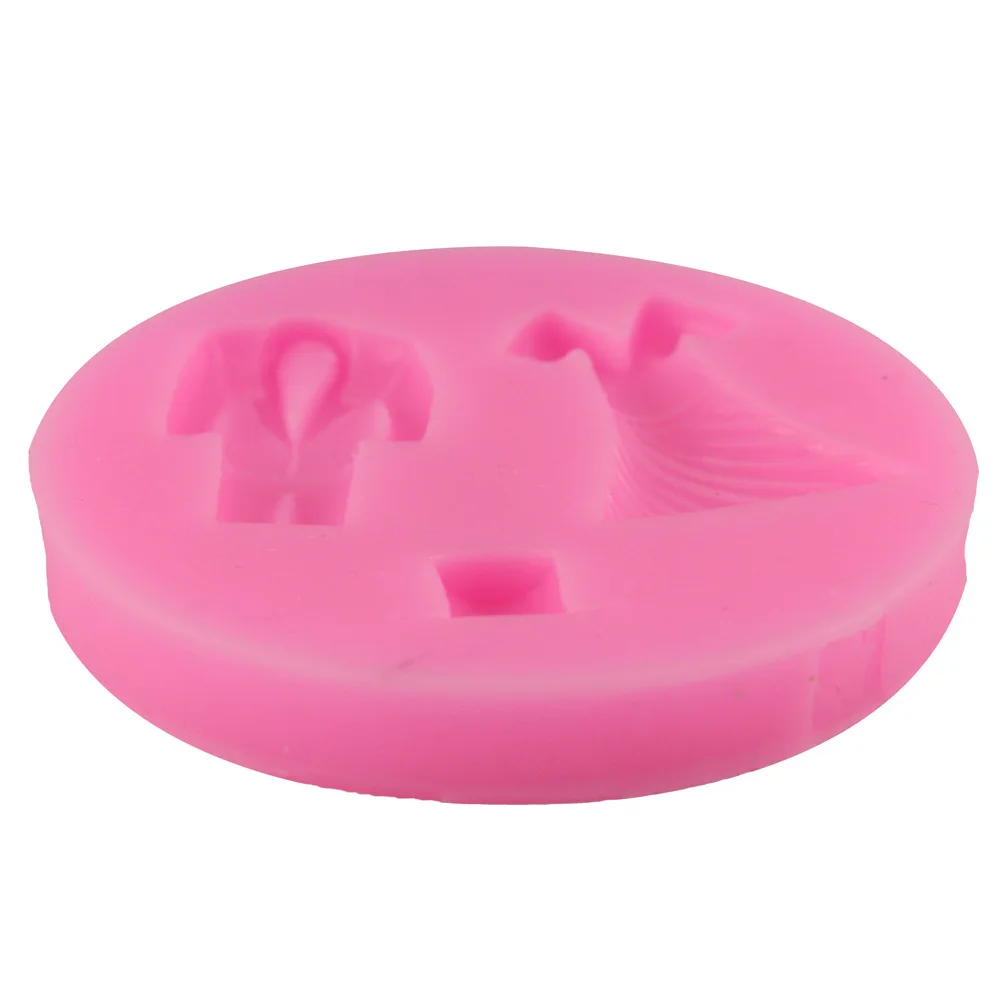 Manufacturer liquid silicone mold baking mold handmade soap cake tool - men and women dress taobao 1688 agent
