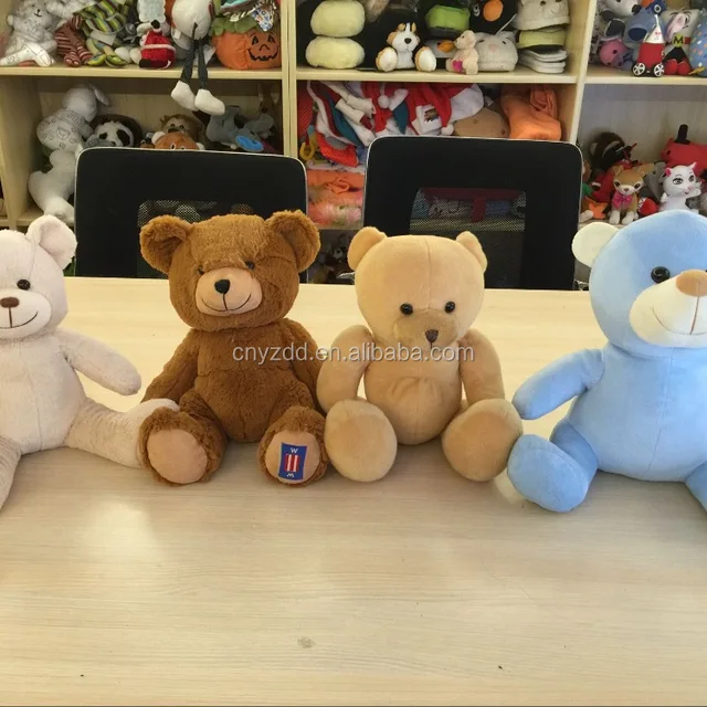 2016 wholesale hot sale free sample soft plush stuffed cute