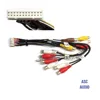 24 Pin Aftermarket DVD Car Stereo RCA CDP1143 AVIC-D3 AVIC-F900BT AVIC-F90BT Audio Video Pioneer Wire Harness Plug