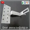 China stamping metal flat bracket,flat corner brackets metal,galvanized steel triangle bracket