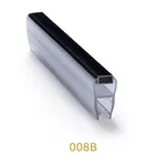 New material PVC Seal Product Used bathroom door transparent magnetic strip