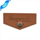 Fashionable Custom Jeans Leather Patch Labels