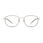 Latest model irregular fashion gentleman optical glasses frame spectacle eyewear titanium optical frame in stock