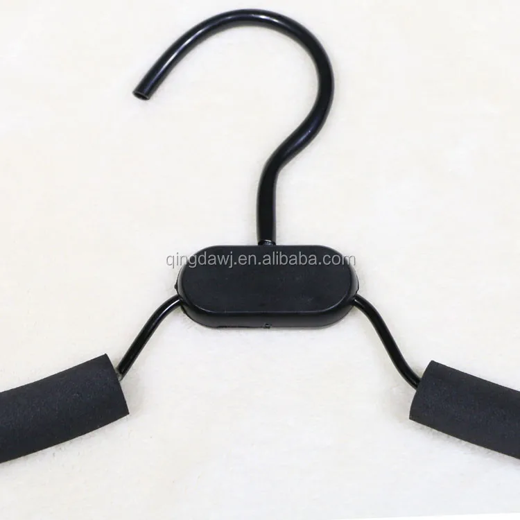 アンチスリップスポンジ覆われた金属ワイヤーハンガー用子供服