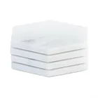Table Hexagon Marble Coaster Hexagon Lucite Marble Coasters Acrylic Table Cup Mat For Home Decor