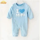 High Profit Baby Garment rompers I love mama printed rompers long sleeve