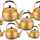 Aluminium welded Yellow Kettle (Golden Kettle)
