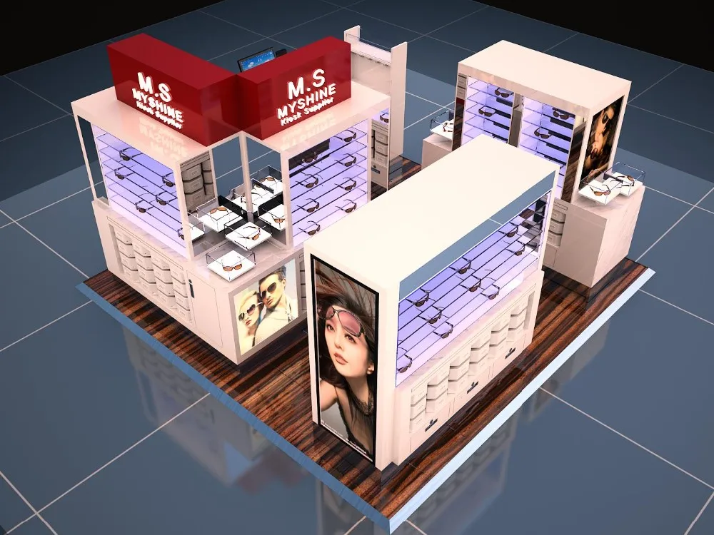 optical eyeglass kiosk mall kiosk ideas sunglasses