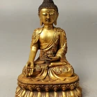 outdoor decoration large life size bronze gold plated buddha statue sculpture