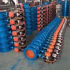 One of the most popular ductile iron 450 soft-back butterfly valve