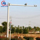 hot dip galvanized octagonal 3m cctv camera pole price