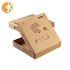 Shanghai Factory Supply Take Away 8 Inches Square Pizza Packaging Delivery White Paper Box