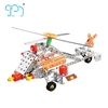 Eduecation Toy Metal Building Block Hot Selling for the Children Plane Model Puzzle Popular for the Kids