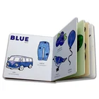 Custom hardcover cardboard book baby board book printing