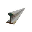 steel rail railway type r43 used in plant for crane tracks