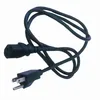 US approval 3 pin rubber power extension cord with C13