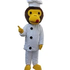 Lovely Chef Monkey Mascot Costume with high quality