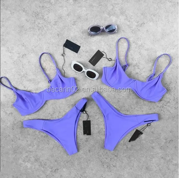 Wholesale Low Moq Sexy Women Micro Bikini High Waist Thong Bikini