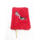 King Cooler Designer Dairy Light Up Filler Plush Paper Fancy Notebook
