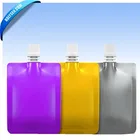 Customized printed standup spout pouch bag for beverage/milk/juice packing