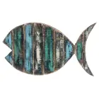 beachy feel Rustic distressed Wall Art Wood Fish
