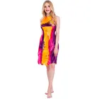 New fashion design women dress tie dyed halter top dress summer dress