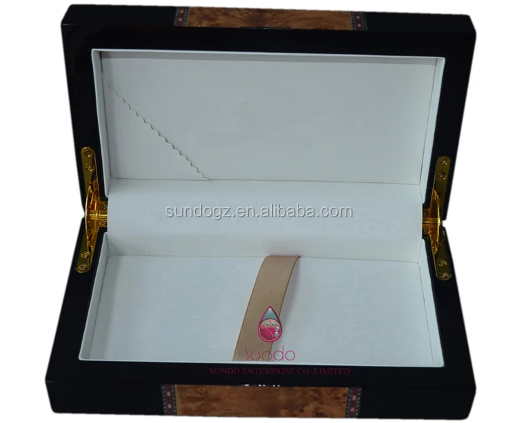 custom logo pen case pu leather lined fountain wooden pen gift