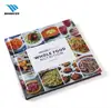 Hot sale color cook book hard cover full color book printing services