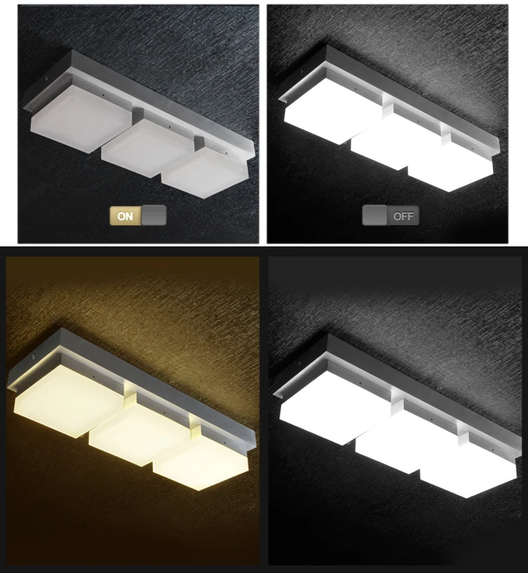 New design elegant square ceiling light