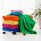 Soft quick dry checks weaving table wipe magic kitchen cleaning rag microfiber cloth towel