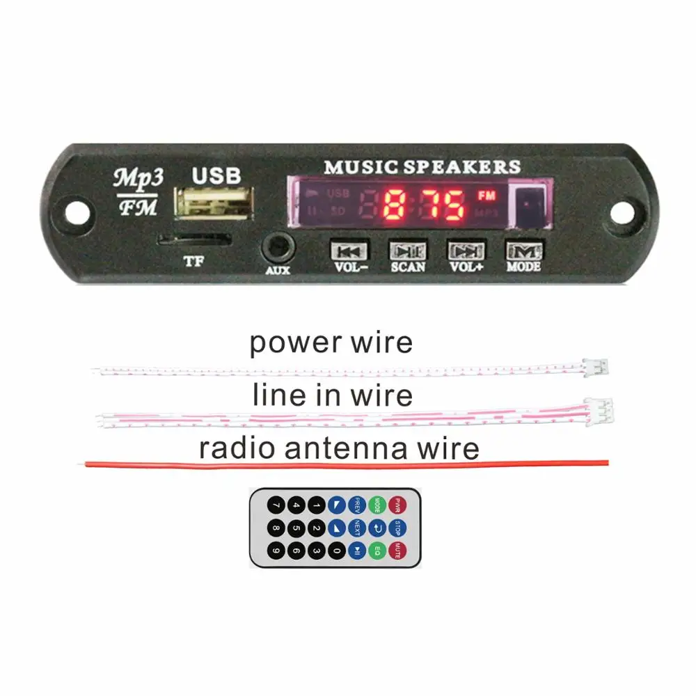 колонка dc 5v usb tf