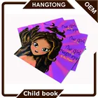 High quality a3 a4 a5 art paper glossy lamination colored english story book