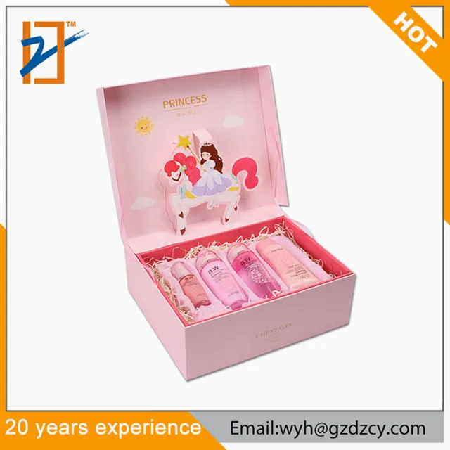 creative pop up paper cosmetics box wedding gift box for